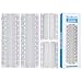 4PCS Breadboards Kit Include 2PCS 830 Point 2PCS 400 Point Solderless Breadboards for Arduino Proto Shield Distribution Connecting Blocks primary