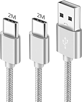 Amazon Usb Type C タイプc 充電ケーブル 急速 2m 2m Usb A To C ケーブルaquos Sense Sense2 Lite Sh M05 Shv40 Shv43 Sh 01k Sh M08 Sh M07 Sh 01l Zero Galaxy ギャラクシー Feel2 S9 S8 Plus