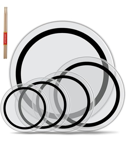 Aquarian Drumheads HF12BK - Gloss Black 7mil Resonant Tom Drumhead