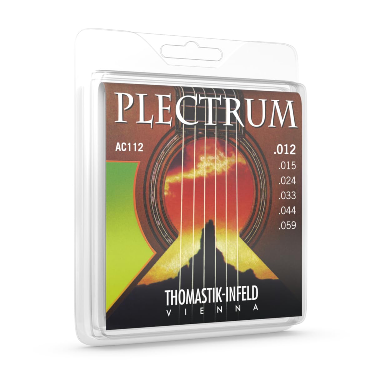 Photo 1 of Thomastik-Infeld AC112 Acoustic Guitar Strings: Plectrum Series 6 String Set E, B, G, D, A, E, Natural