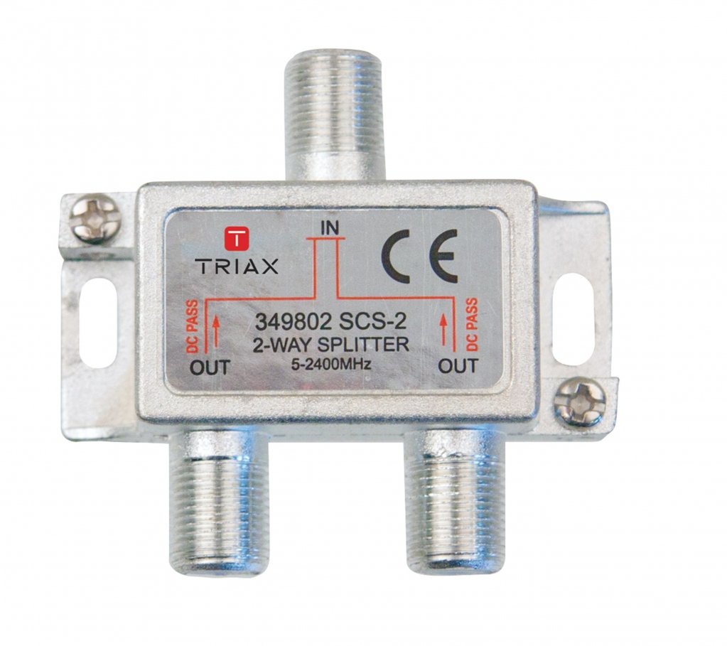Triax 2 Way Splitter