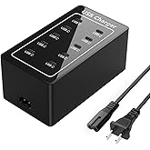 nongxiang USB C Charger, 50W USB Charging Station for Multiple Devices, 10-Ports Power Hub Strip Smart Plug Charging Dock Charge Block Compatible with iPhone/Google/Tablet and More