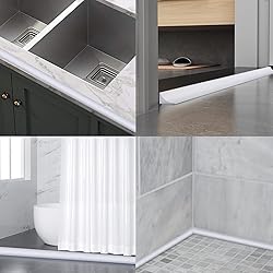 118 inch Silicone Collapsible Shower Threshold