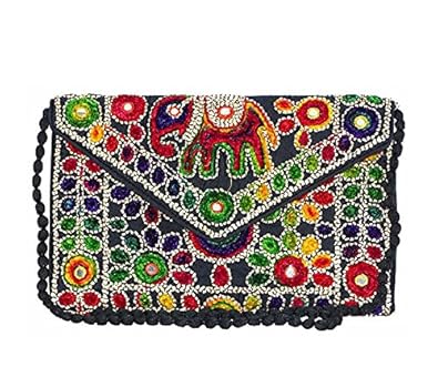 Vinod Handicrafts Womens Sling Bag (V1 , Multicolor)