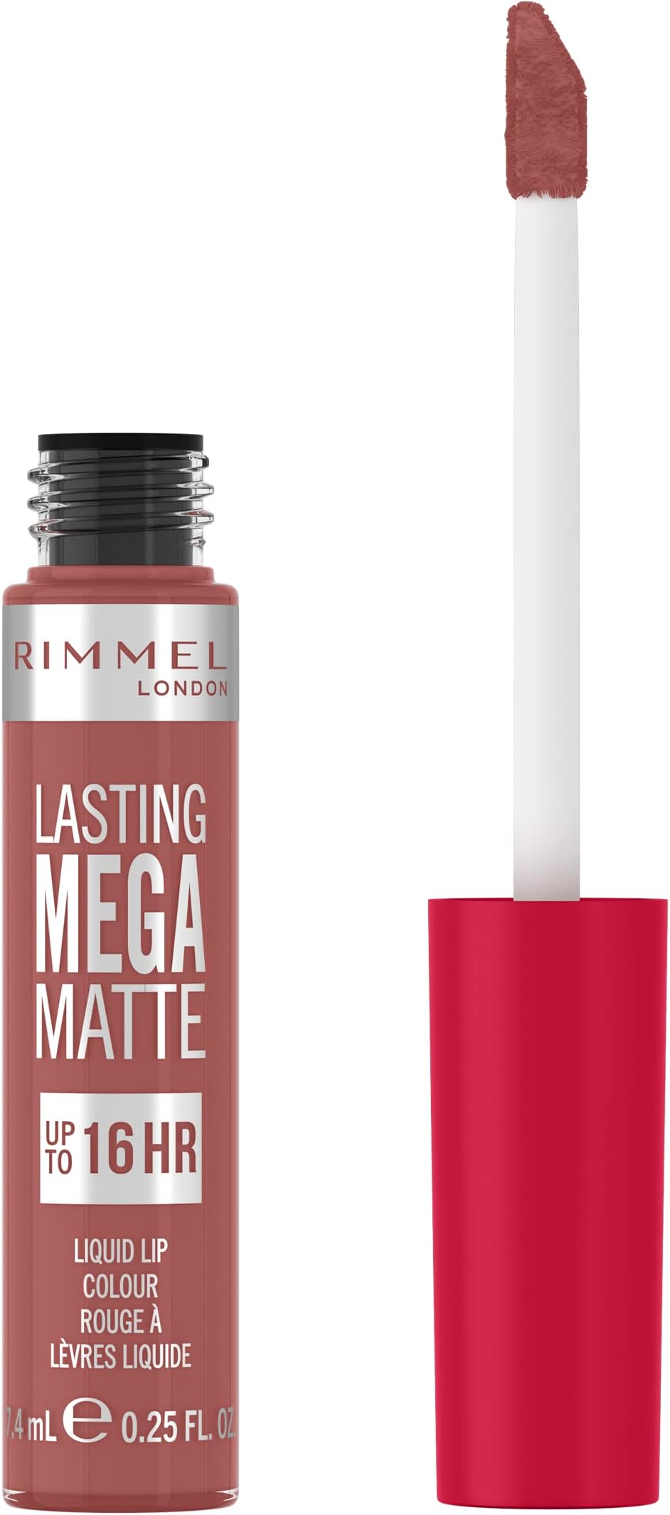Rimmel Lasting Mega Matte Liquid Lipstick Pink Blink 7.4ml 200 Vegan
