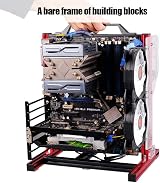 FastUU Open Computer Case Rack 20x20mm Aluminum Profile ATX M-ATX ITX view 6