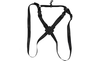 Saxophone Shoulder Strap, Saxophone Harness Universal Adjustable Buckle Double Sax Shoulder Strap