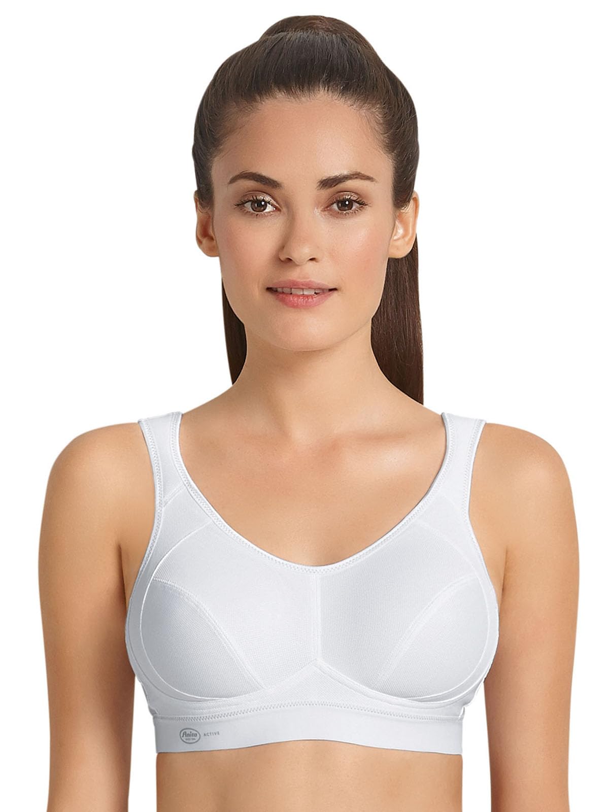 Anita Women's Extreme Control Sport Bra, White, 36F