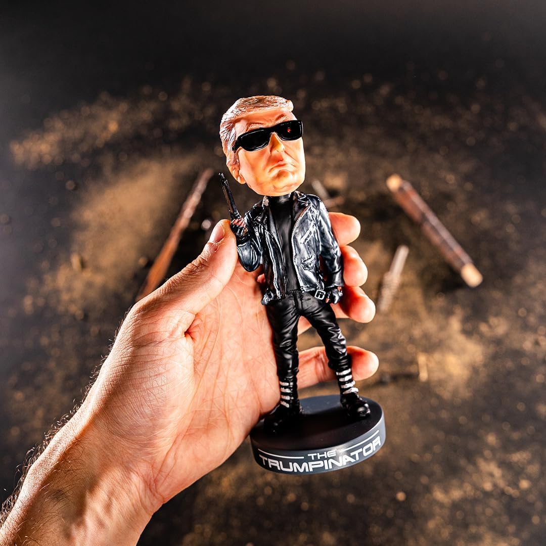 Proud Patriots The Trumpinator Bobblehead The #1 Patriotic & President Gift 2025 Birthday for Conservatives or Gag Gift for Liberals