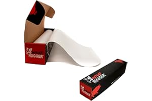 MEAT HUGGER White Butcher Paper Roll (17.25 Inch by 175 Feet) – Leakproof Food Grade for Packing and Wrapping Meat - Unwaxed & Uncoated Butcher Paper for Sublimation and Crafts - Made in USA