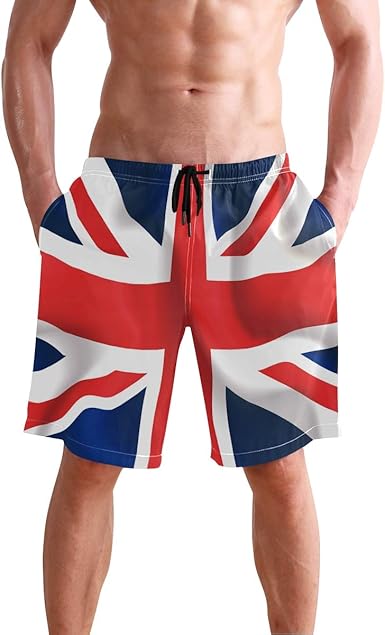 union jack swimming trunks