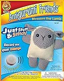 Lion Brand Yarn AFS-AM2 Amigurumi Friends Kit, Blossom The Lamb