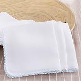 Lanjue 10Pcs Muslin Face Cloths 30x30 cm Reusable Makeup Remover Towels view 7