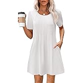 MixShe Summer Dresses for Women Casual Spring Midi Dress S-XXXL