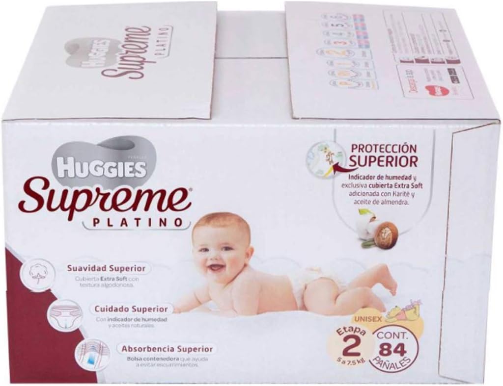 pañales etapa 2 huggies supreme platino