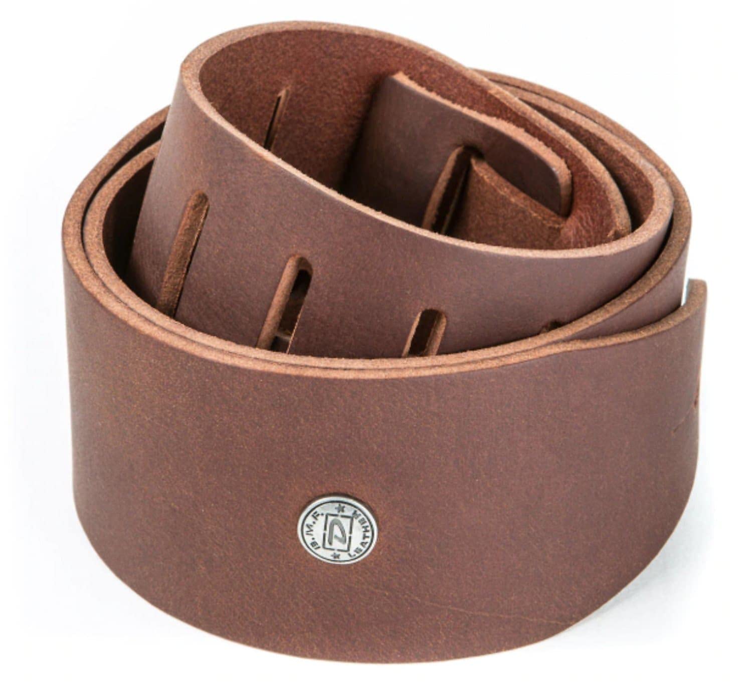 Jim Dunlop BMF13BR BMF Belt Leather Strap, Brown — image 1