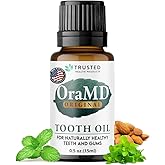 OraMD 4-in-1 Original Tooth Oil - Gum Disease Gingivitis Treatment (1 Pack) | Clinically Tested, Periodontal Disease Treatment, Sensitive Teeth &amp; Gums, Chemical-Free Solution, 250,000+Satisfied Customers