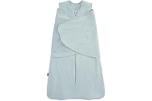HALO SleepSack SuperSoft Swaddle, Cozy Bamboo Viscose, 3-Way Adjustable Swaddle, 2 Way Zipper, 2 TOG