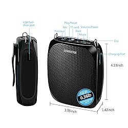 ZOWEETEK Original Voice Amplifier for Teachers with