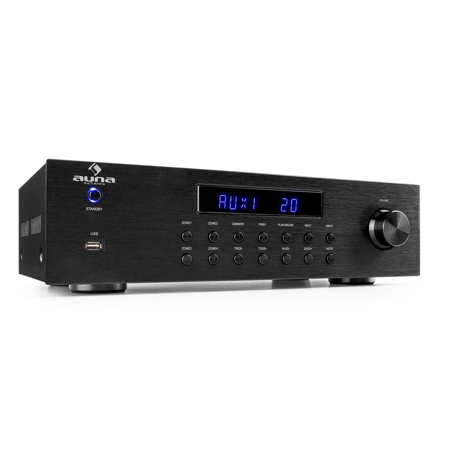 Buy Auna Bluetooth Amplifier Hifi, Amp Stereo System AV Receiver