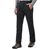 33,000ft Men's Winter Snow Ski Fleece Lined Pants Warm Waterproof Softshell Insulated for Snowboard Outdoor Work Hiking