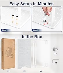 PrimZooty Water Filter Dispenser Stand with Drip