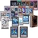 YU-GI-OH! Mystery Blind Box Lot- Features Random Variety of Rares Holos Secrets Supers Ultimates Playmat and More! Includes Custom Golden Groundhog Card Storage Box and 2 Tokens!