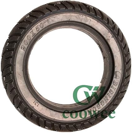 Coowee Cw Pneu Large Pour Roue Motrice 8 Pouces Gomme Tendre Confortable Compatible E Twow Amazon Fr Sports Et Loisirs