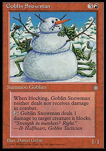 Magic: the Gathering - Goblin Snowman - Ice Age