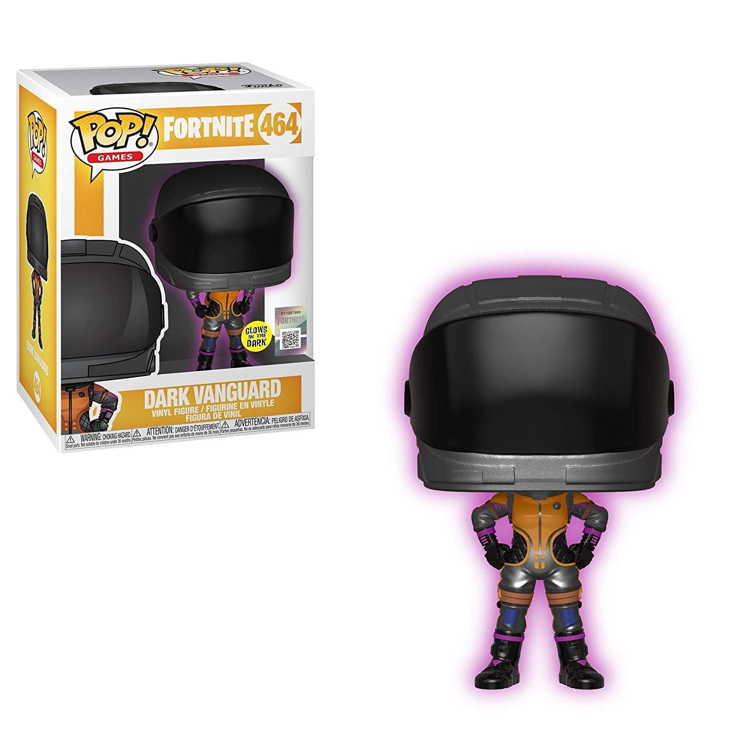 Funko POP! Games: Fortnite - Dark Vanguard - Glow In the Dark Vinyl, Multi - Collectable Vinyl Figure - Gift Idea - Official Merchandise - Toys for Kids & Adults - Video Games Fans — image 1