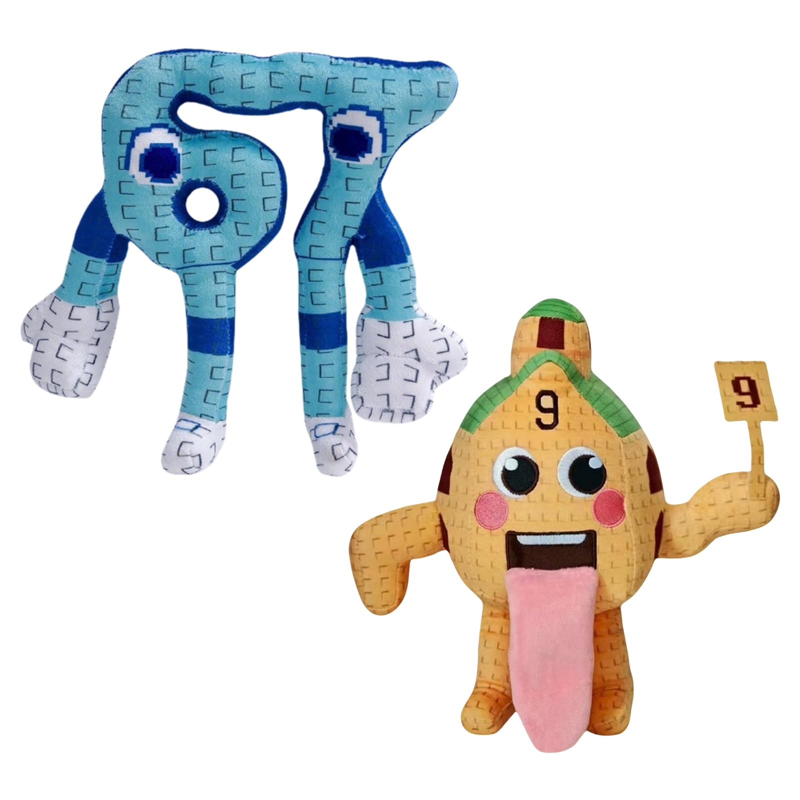 SiumPklay Steal a Brainrot Plush Set, Strawberry Elephant 67 brainrot plush Tung Tung Tung Sahur​ Shark for Fans Home Decor, Cute Plushies Collection Gift for Kids Adults (67 and 9)