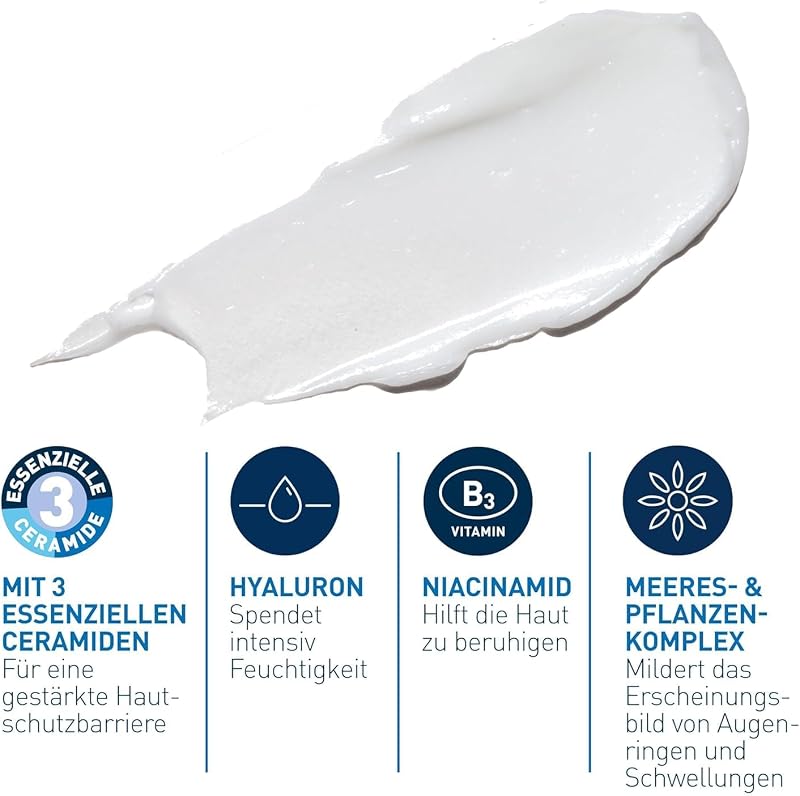 Regenerierende Augencreme, Gesicht, regenerierend & glättend, 14 ml