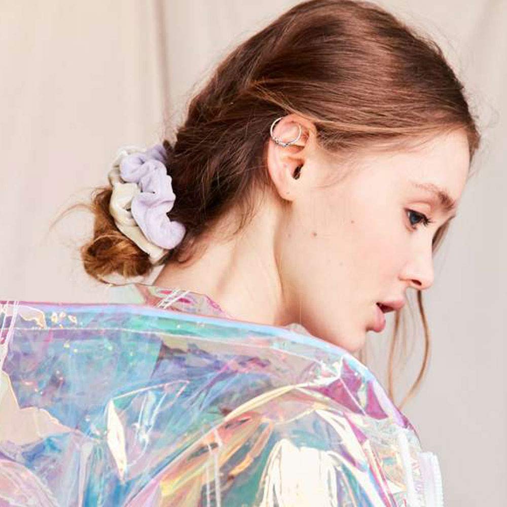 HYCKee 20 Pack Hair Scrunchies, Velvet Hair Ties Elastic Hair Bobbles Bands Ponytail Holder Hair Scrunchy for Girls Women Hair Accessories, 20 Colours