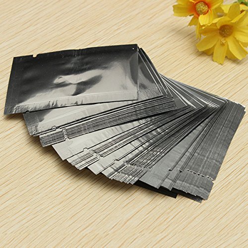 100pcs Silver Aluminum Foil Mylar Vacuum Bags Package Food Buy Online