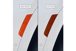 SlickMod PreCut Vinyl Smoke Tint for 2021-2022 Jeep Grand Cherokee L Sidemarker (4. Sidemarker, 35% Light Smoke)