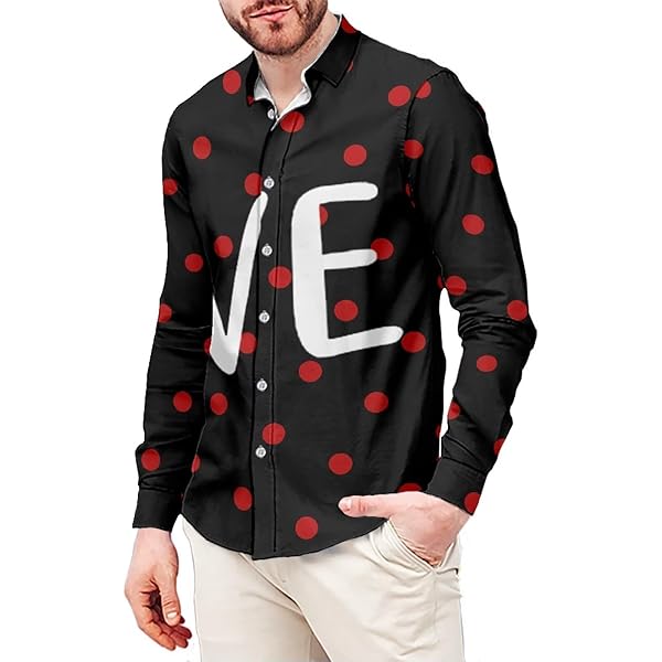 Amazon.com: Jatcre Vintage 90s Mens Button Down Shirts Long