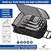 5 Set Compression Packing Cubes Travel Luggage-Organizer Set Packs More in Less Space
