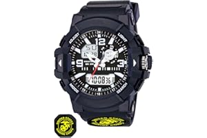 Aqua Force US Marine Corps Dual Time Digital/Analog Tactical Combat Watch (30M Water Resistant)