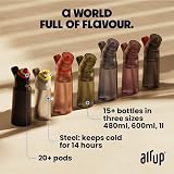 AIR UP Original Twist Pro Starter Set 600ml Blue with 5 Pod Flavours view 7