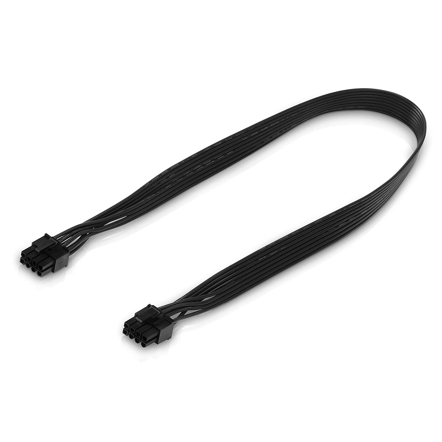 adaptare Power Supply Adapter Cable 15-Pin SATA Connector to 4 Pin IDE and 4 Pin black