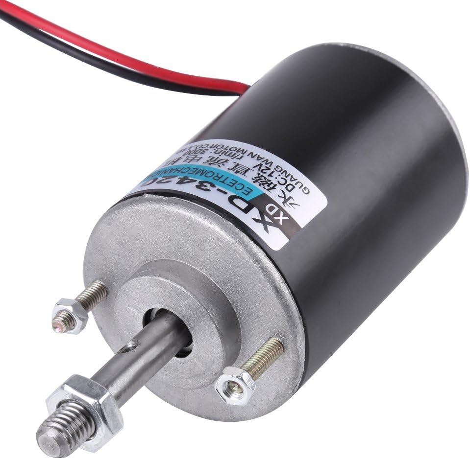 12/24V DC Motor 30W High Speed CW/CCW Permanent Magnet DC Motor for DIY Generator(DC 12V 3000RPM): Industrial & Scientific