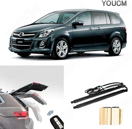 Amazon マツダ Mpv H18 2 H28 3 Ly3p 電動パワーバックドアキット ハンズフリー パワーゲート パワーリアゲート 電動ダンバー トランク リア バックドア スマートキー 電子ドア バックドア 車 バイク