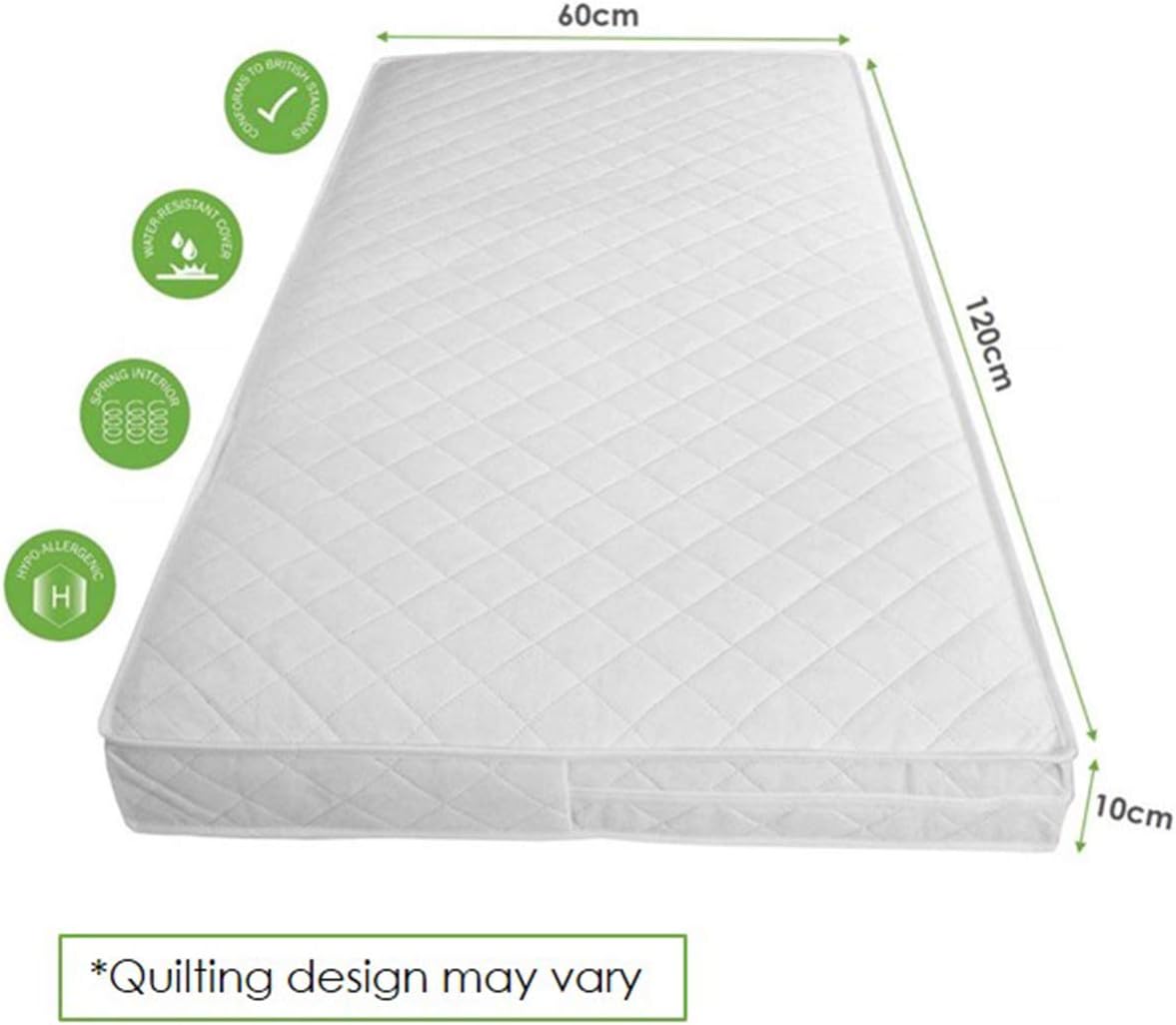 amazon cot mattress 120 x 60