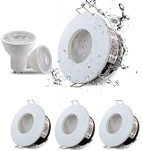 Sweier 4X 5W IP65 GU10 LED Recessed Ceiling Light 450Lm 6000K view 1