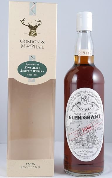 Glen Grant 1958 40 Years Single Malt Scotch Whisky Gordon & MacPhail