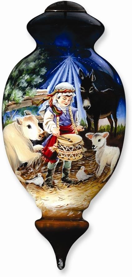 ornamento natalizio per artista