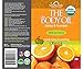 US Organic Body Oil – Fresh Orange – Jojoba and Avocado Oil with Vitamin E, USDA Certified Organic, No Alcohol, Paraben, Artificial Detergents, Color or Synthetic perfumes, 5 Fl.oz.thumb 1