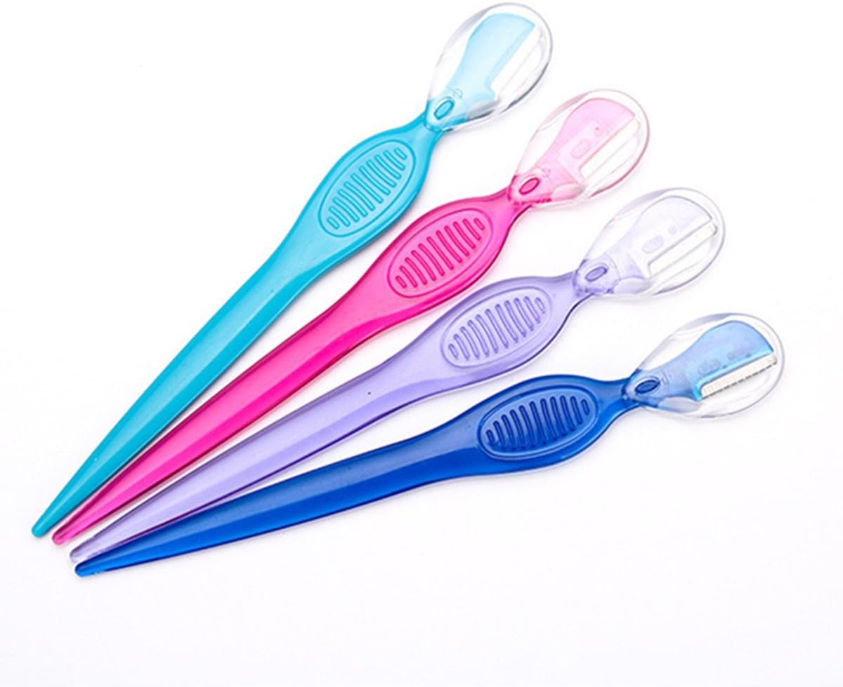 Eyebrow Razor 5Pcs Face Care Mini Eyebrow Trimmer Shaving Razor Blades For Women Makeup Tools