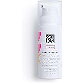 SolRX Pure Mineral SPF 50+ Face Sunscreen - 1.7oz Zinc Oxide Sunscreen with Niacinamide, Daily Facial Sunscreen, Reef Safe Sunscreen