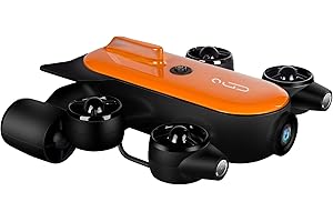 G GENEINNO Geneinno Underwater Drone Camera 4K UHD ROV Real-Time Viewing, Streaming & Recording, Underwater Inspection and Exploration, Yachting, Education